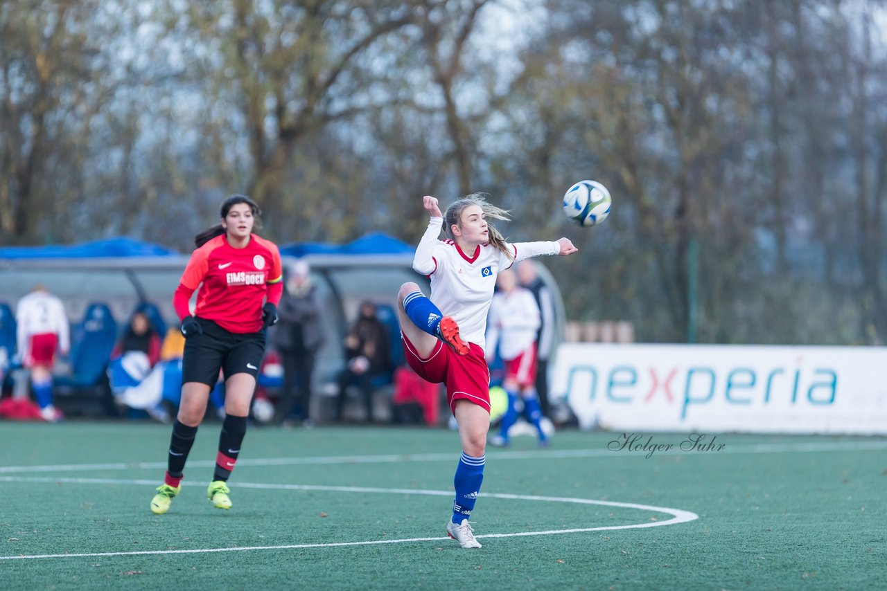 Bild 196 - wBJ Hamburger SV 2 - Eimsbuettel : Ergebnis: 0:5